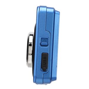 Compact Camera, 4K AntiShake Digital Camera for Photography (Blue)