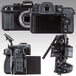 Ultimaxx Advanced Panasonic Lumix G95 Hybrid Mirrorless Camera Bundle (Body Only) - Includes: 128GB Extreme Memory Card, 2X Spare Batteries, Universal Speedlite, 72” Monopod & Much More (25pc Bundle)