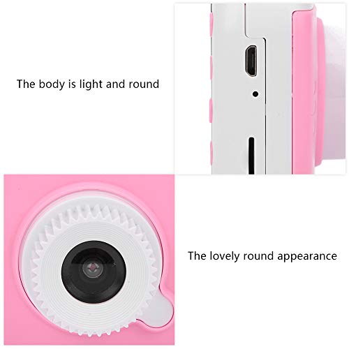 Mini Children Camera, 3.5 Inch IPS Screen Children Camera with Food Grade ABS Material, 1200W HD Cartoon Digital DV Camera for Children and Good Birthday Gifts