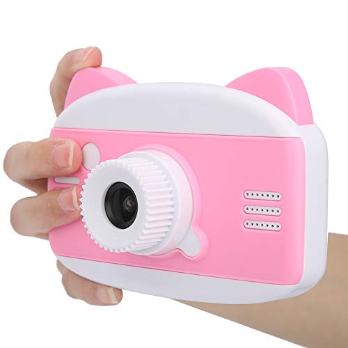 Mini Children Camera, 3.5 Inch IPS Screen Children Camera with Food Grade ABS Material, 1200W HD Cartoon Digital DV Camera for Children and Good Birthday Gifts