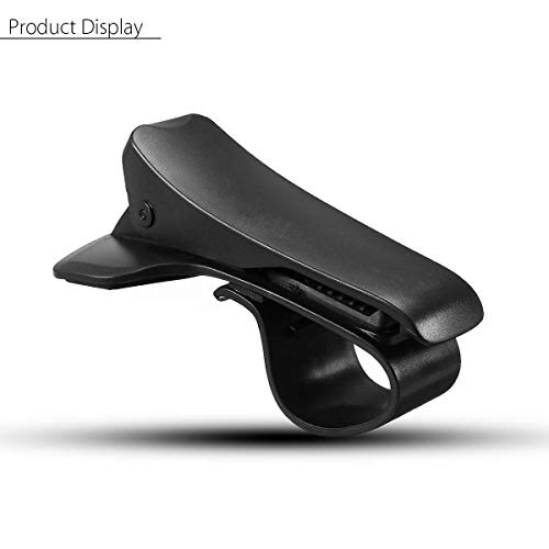 LIZHOUMIL Car Phone Mount - Universal HUD Design Smart Phone Holder 6.5 Inch Universal Clip On Car HUD GPS Dashboard Mount Cell Phone Holder Non-Slip Durable Stand for Safe Driving