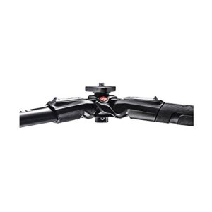 Manfrotto 190X Aluminum 3-Section Tripod (MT190X3),Black