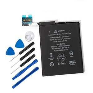 reytric a1641 replacement battery compatible ipod touch 6 6th generation gen with installation tools 1043mah 3.83v 3.99wh 020-00426