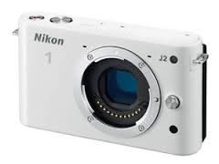 Nikon 1 J2 10.1 MP HD Digital Camera (White) Body Only (Renewed)