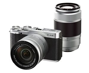 fujifilm mirror-less single-lens x-a2 double zoom lens kit silver x-a2s1650ii / 50230ii [international version, no warranty]