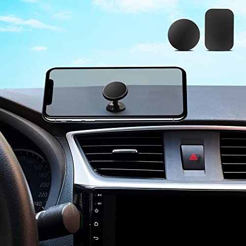 TANGLEI Magnetic Phone Car Mount Holder, Universal Dashboard Phone Holder for Car