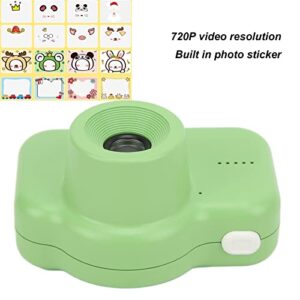 2 Inch Kids Mini Camera, Mini Video Recorder Portable IPS Screen 720P 20MP Dual Camera High Definition Digital Camera for Children (Green)