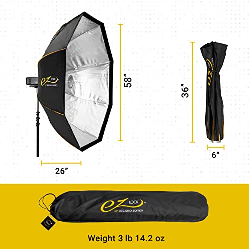 Glow EZ Lock Octa Quick XXL Softbox with Bowens Mount (60")