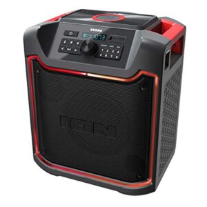ion pathfinder 4 bluetooth portable speaker with wireless qi charging (renewed)