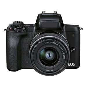 camera eos m50 ii mirrorless camera digital camera with ef-m 15-45mm f/3.5 lens compact camera professional photography digital camera (color : b)