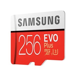 SAMSUNG 256GB EVO Plus MicroSDXC w/Ad