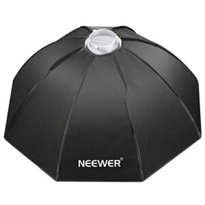 Neewer 24 inches/60 centimeters Octagon Softbox with Bowens Mount Speedring and Bag for Speedlite Studio Flash Monolight,Portrait and Product Photography