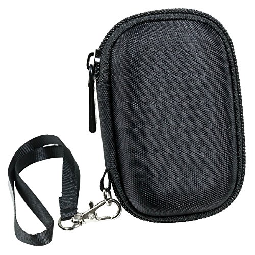 Caseling Carrying Hard Case for Sandisk Clip Jam/Sansa Clip Plus/Clip Sport MP3 Player. - Apple iPod Nano, iPod Shuffle. – Black.