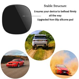 Staont Car Phone Holder, Anti-Slip Silicone Dashboard Car Pad Compatible with iPhone, Samsung, Android Smart Phones, GPS, KGs3 and More