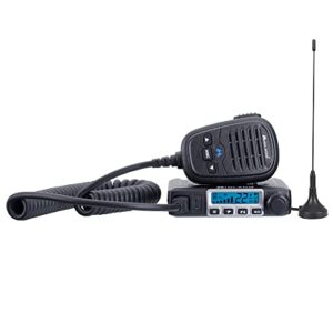 midland – mxt115 – 15 watt gmrs micromobile two way radio – off roading outdoor rzr farm, trails radio – 8 repeater channels extended range – external magnetic mount antenna – noaa weather alerts