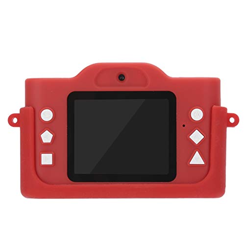 Tgoon Child Camera, Silicone and ABS 1920x1080px 2.0 Inches IPS Screen Lovely Round Appearance