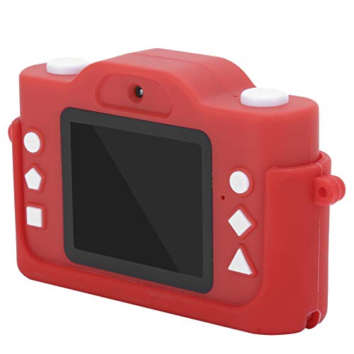 Tgoon Child Camera, Silicone and ABS 1920x1080px 2.0 Inches IPS Screen Lovely Round Appearance