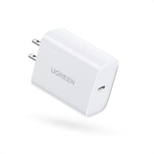 UGREEN 30W USB C Wall Charger - PD Fast Charger USB-C Power Adapter Compatible for MacBook Air, iPhone 14/14 Pro/13 Pro/13 Pro Max, Galaxy S22 Ultra/S21/S20, iPad Mini/Pro, Pixel 6, Airpods