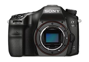 sony a68 translucent mirror dslr camera (body only)