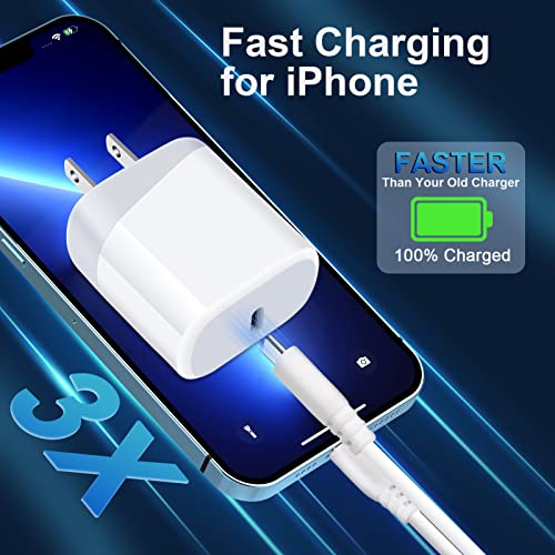 Super Fast Charger Type C Charging Block for Samsung Galaxy A13 5G/A14/A53/A03S/A54/A33/A23/ S23 Ultra/S22/S21/S20/Z Flip 4/Z Fold 4, USB C Wall Charger Box for iPhone 14 13 12 11,iPad,Google Pixel 7