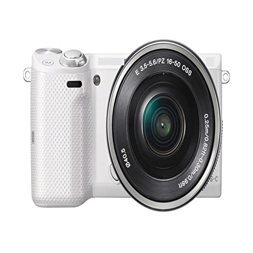 Camera NEX-5TL Mirrorless Digital Camera with 16-50mm Power Zoom Lens Digital Camera (Color : W)