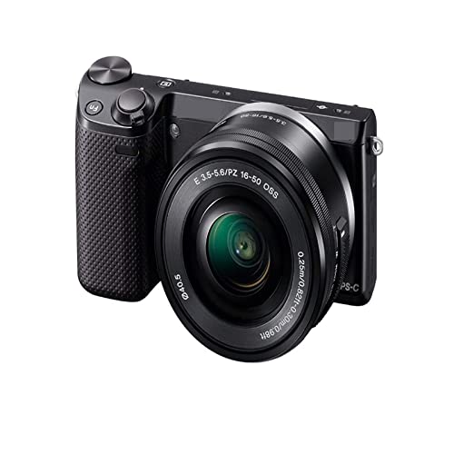 Camera NEX-5TL Mirrorless Digital Camera with 16-50mm Power Zoom Lens Digital Camera (Color : W)