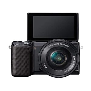 Camera NEX-5TL Mirrorless Digital Camera with 16-50mm Power Zoom Lens Digital Camera (Color : W)