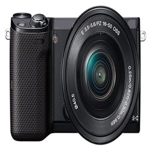 Camera NEX-5TL Mirrorless Digital Camera with 16-50mm Power Zoom Lens Digital Camera (Color : W)