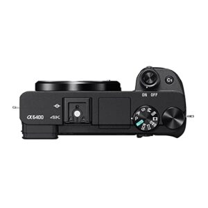 Camera Camera A6400 E-Mount Mirrorless Camera Digital Camera with - Lens Compact Camera Professional Photography Digital Camera (Color : All)