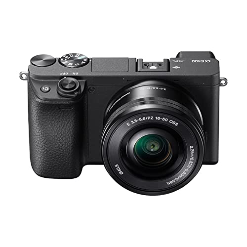 Camera Camera A6400 E-Mount Mirrorless Camera Digital Camera with - Lens Compact Camera Professional Photography Digital Camera (Color : All)