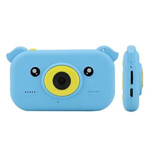 Tgoon Portable Children Digital Camera, Support Photography Memory Card 2.4 Inch LCD Video Recorder ABS