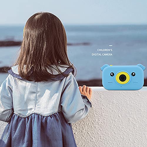 Tgoon Portable Children Digital Camera, Support Photography Memory Card 2.4 Inch LCD Video Recorder ABS