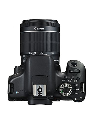 Canon EOS Rebel T6i Digital SLR with EF-S 18-55mm IS STM Lens - Wi-Fi Enabled (Renewed) With 2 Year Warranty