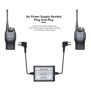 90cm/35.4in Khead Two Way Radio Repeater Box for Baofeng UV5R DM5R GT3TP, Plug and Play, Easy to Carry