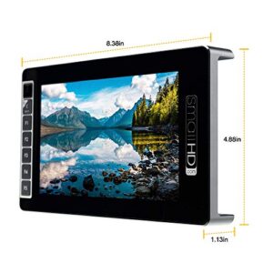 SmallHD 703 Ultrabright On-Camera Monitor with 7-Inch LCD 1920x1080 Display, 2200 Nits Brightness, 3G-SDI/HDMI