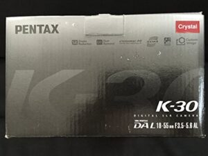 pentax k-30 weather-sealed 16 mp cmos digital slr with 18-55mm lens (red)