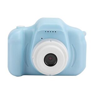 zunate cartoon children’s smart camera, children’s mini photography camera, digital video, easy to operate and easy to carry, as preferred gift for kids(blue)