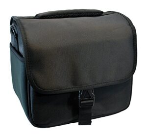 designer black dslr camera bag
