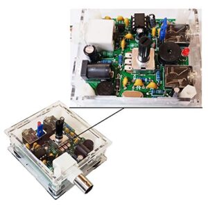 S-Pixie CW QRP Ham Amateur Shortwave Radio Transceiver 7.023 7.050 Mhz DIY Kits with Transparent Acrylic Shell