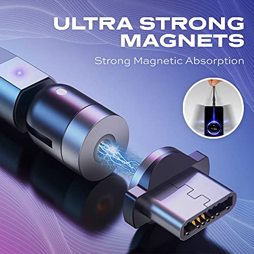 Statik Magnetic Tips - 3 Tip Connectors That Magnetically Straps Into The Charging Cable - Compatible with All Devices - Universal and Easy to Use (Pack of 3)