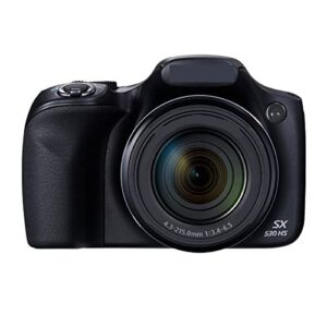 camera sx530 hs hd telephoto digital camera, 50x optical zoom travel digital camera digital camera
