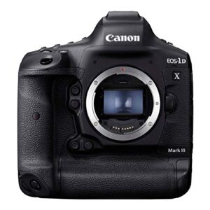 canon eos-1d x mark iii dslr camera | with cfexpress card & reader bundle kit | 20.1 mp full-frame cmos image sensor | digic x image processor | 4k video | and dual cfexpress card slots, black