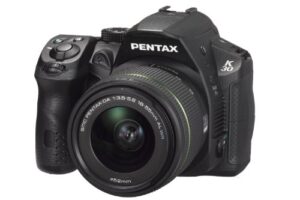 pentax k30 digital camera with 18-55mm al wr lens kit (black)