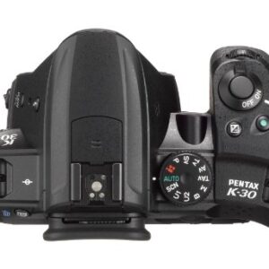 Pentax K30 Digital Camera with 18-55mm AL wr Lens Kit (Black)