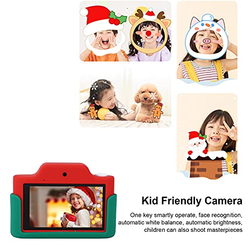 LZKW 4800W Kids Camera, One Key Smartly Operate Touch Screen Operation Big Screen Kids Digital Camera for Travel for Outdoor