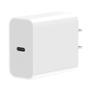 iphone 14 charger,usb c charger,20w pd fast charger adapter, ultra-compact usb c wall charger for iphone 14/13/12/11/11 pro/11 pro max/x/xs/xr/8/8 plus, iphone se, ipad pro and more