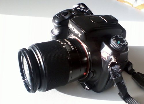 Sony Alpha 700 with Kit Lens 18-70mm