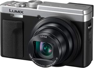 panasonic lumix zs80d 4k digital camera, 20.3mp 1/2.3-inch sensor, 30x leica dc vario-elmar lens, f3.3-6.4 aperture, wifi, hybrid o.i.s. stabilization, 3-inch lcd, dc-zs80ds (silver)