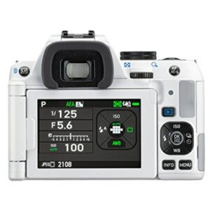 Pentax K-S2 20MP Wi-Fi Enabled Weatherized SLR Body Only (White)