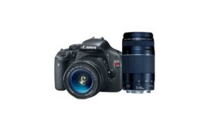 canon eos rebel t2i 18 mp cmos aps-c digital slr camera with ef-s 18-55mm f/3.5-5.6 is lens + canon ef 75-300mm f/4-5.6 iii telephoto zoom lens